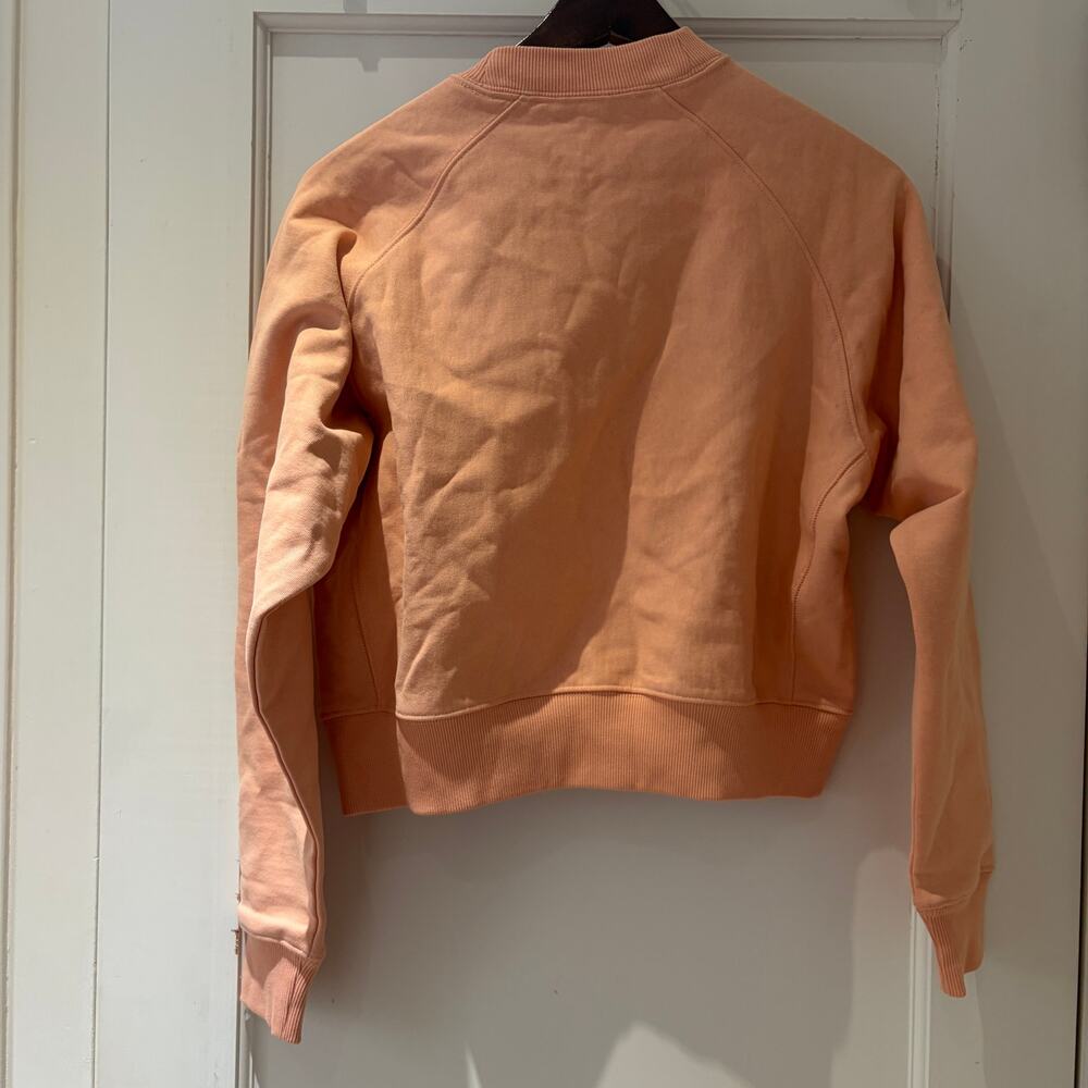 Thakoon Orange crewneck sweatshirt Size XS NWT - Picture 3 of 6